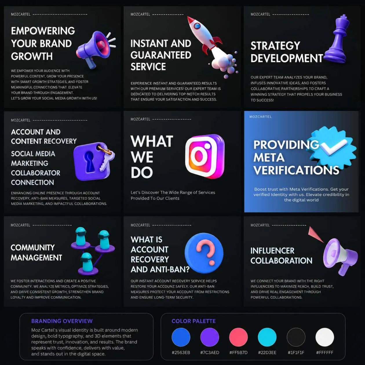 Mozcartel branding